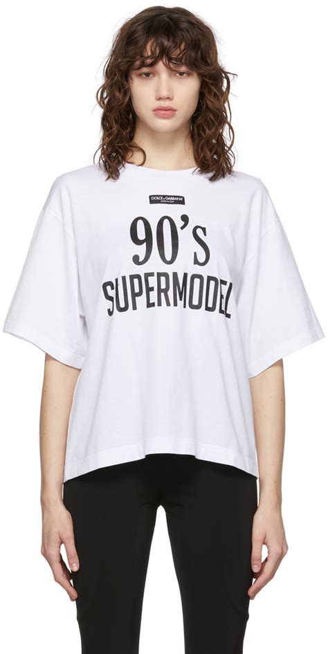 90s supermodel t shirt dolce gabbana|Dolce & Gabbana 90's T.